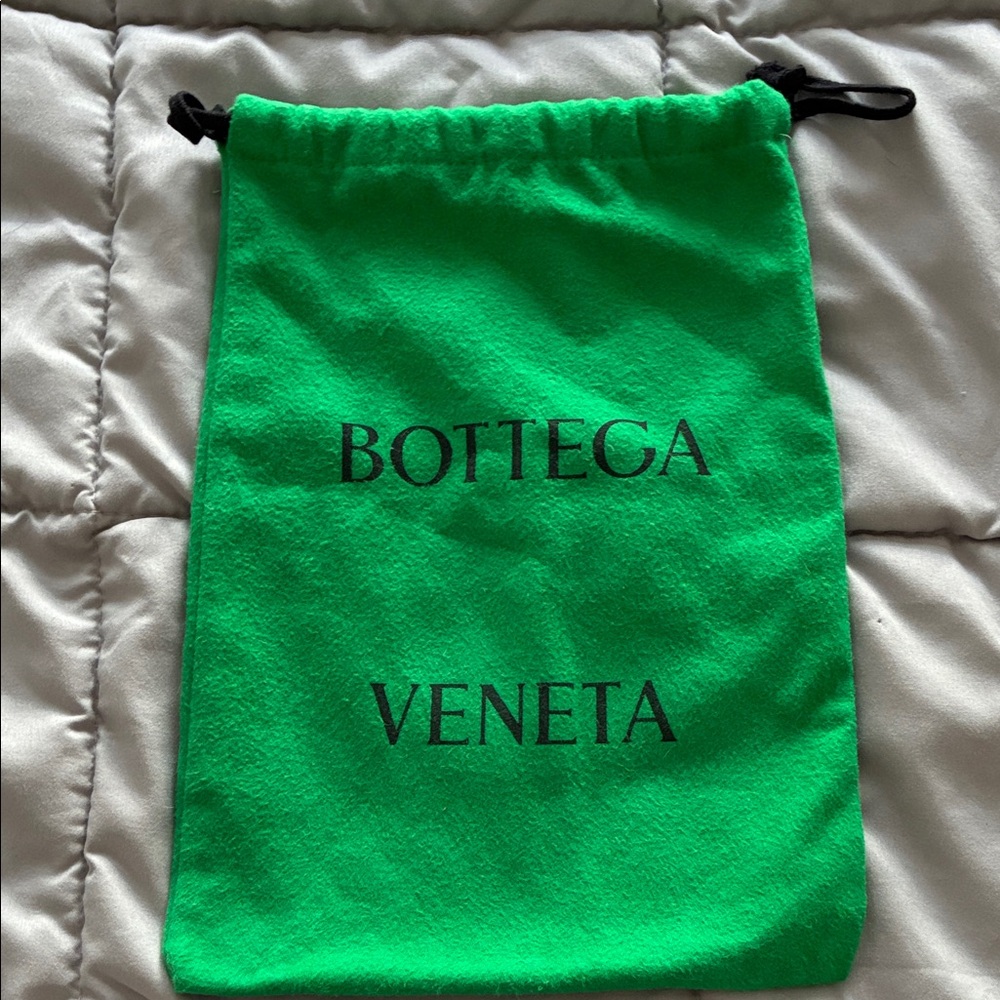 Bottega Veneta Bright Green Pouch